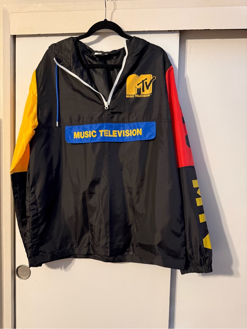 MTV Black Windbreaker